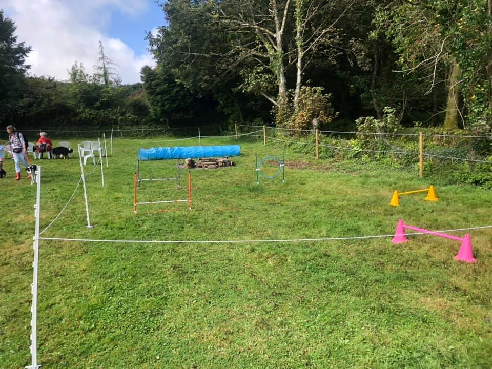 Riders enjoying a sunny session